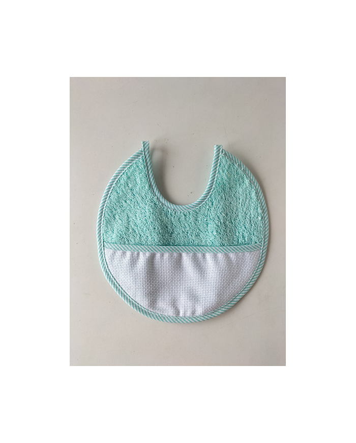 Babero redondo bolsillo panamá