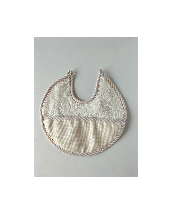 Babero redondo bolsillo panamá