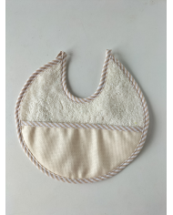 Babero redondo bolsillo panamá