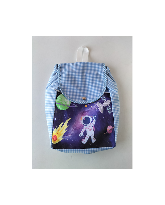 Mochila forrada estampada