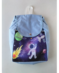 Mochila forrada estampada