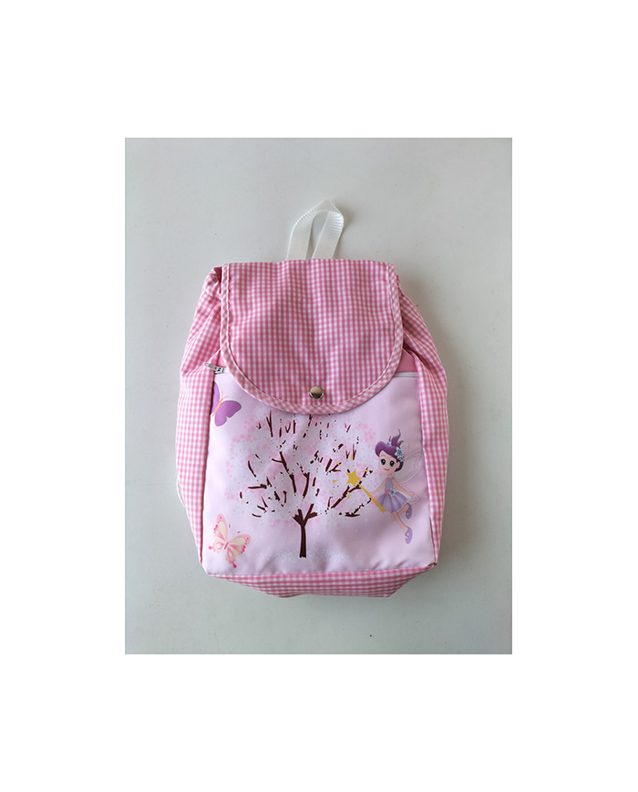 Motxilla forrada estampada