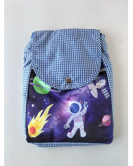 Mochila forrada estampada