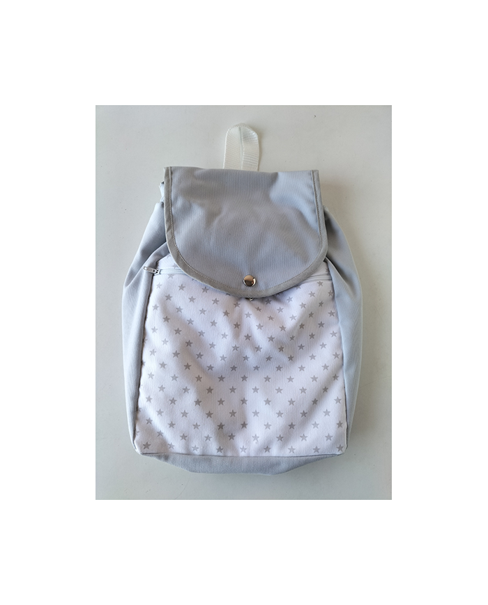 Motxilla forrada llisa-estampada