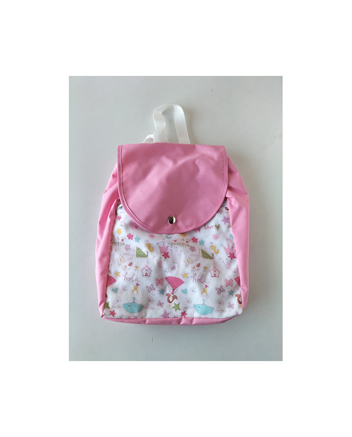 Mochila forrada lisa-estampada