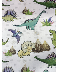 Mochila forrada lisa-estampada