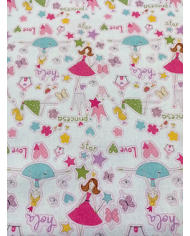 Mochila forrada lisa-estampada