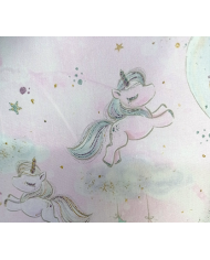 Motxilla forrada llisa-estampada