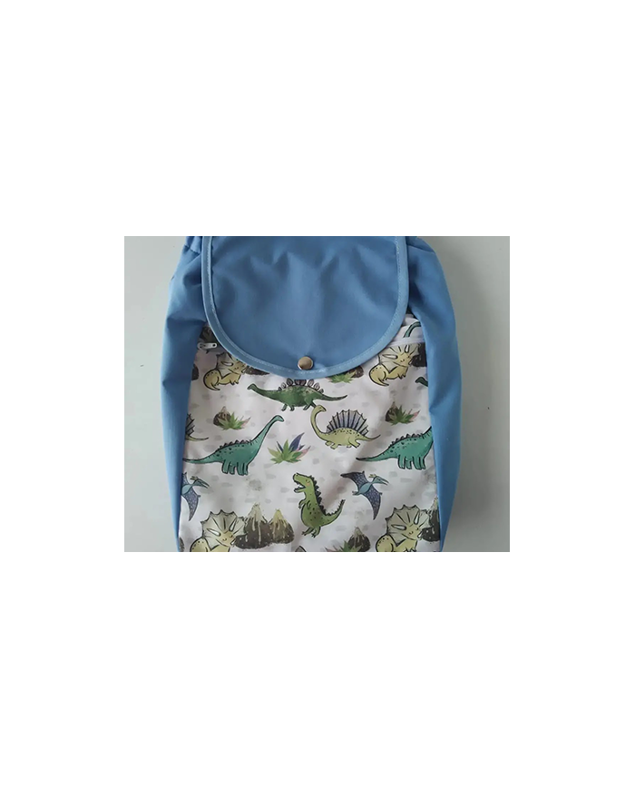 Mochila forrada lisa-estampada