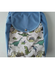 Motxilla forrada llisa-estampada