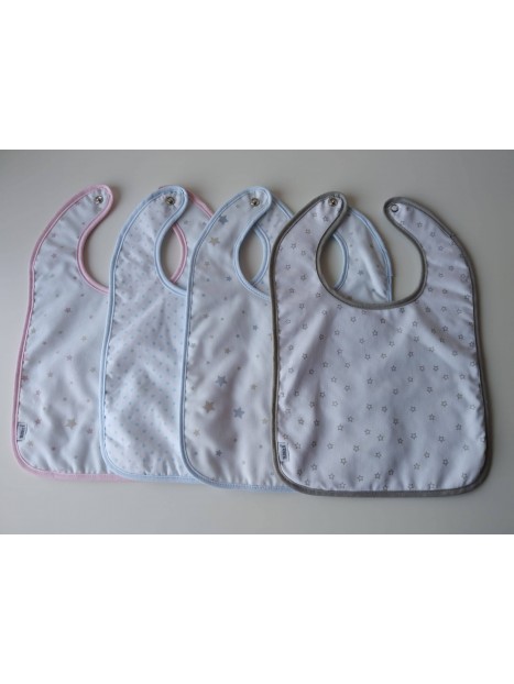 Babero clip reversible 24x35cm