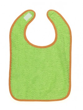 Babero velcro cuadrado fuertes plástico.