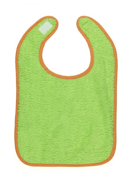 Babero velcro cuadrado fuertes plástico.