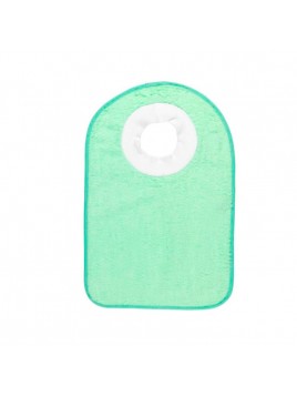 Babero cuello canalé