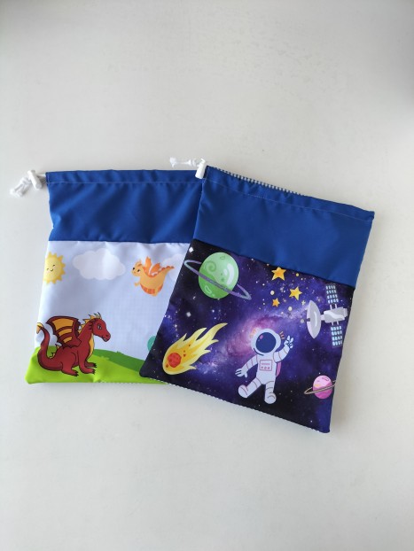 BOLSA DESAYUNO ESTAMPADA