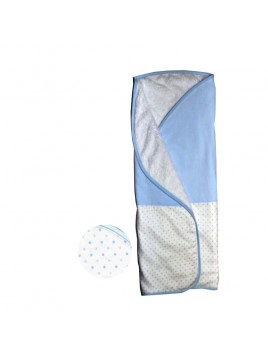 Arrullo estampado topos, interior rizo