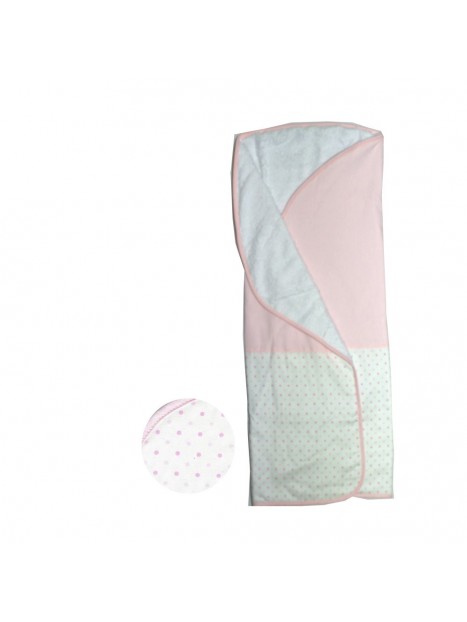 Arrullo estampado topos, interior rizo